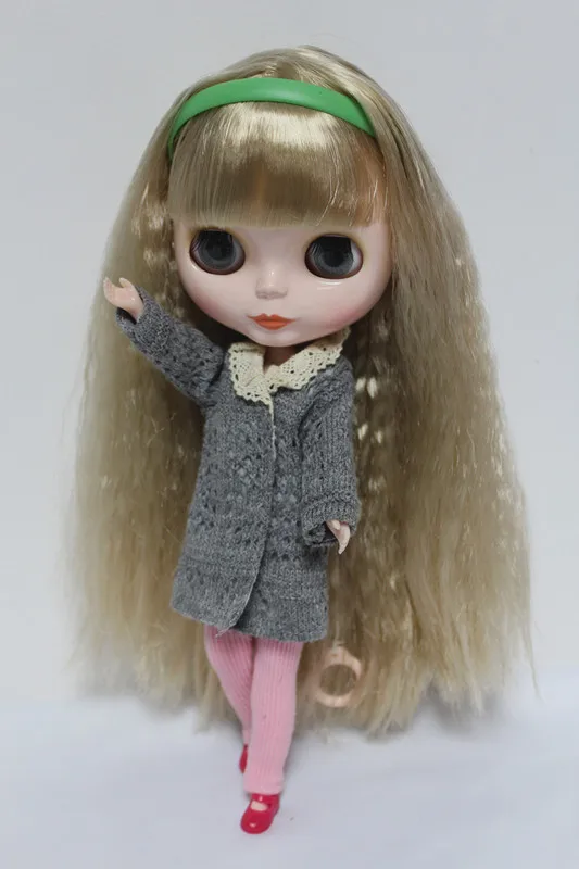 Бесплатная доставка Лучшая Скидка самодельная Обнаженная кукла Blyth артикул 87