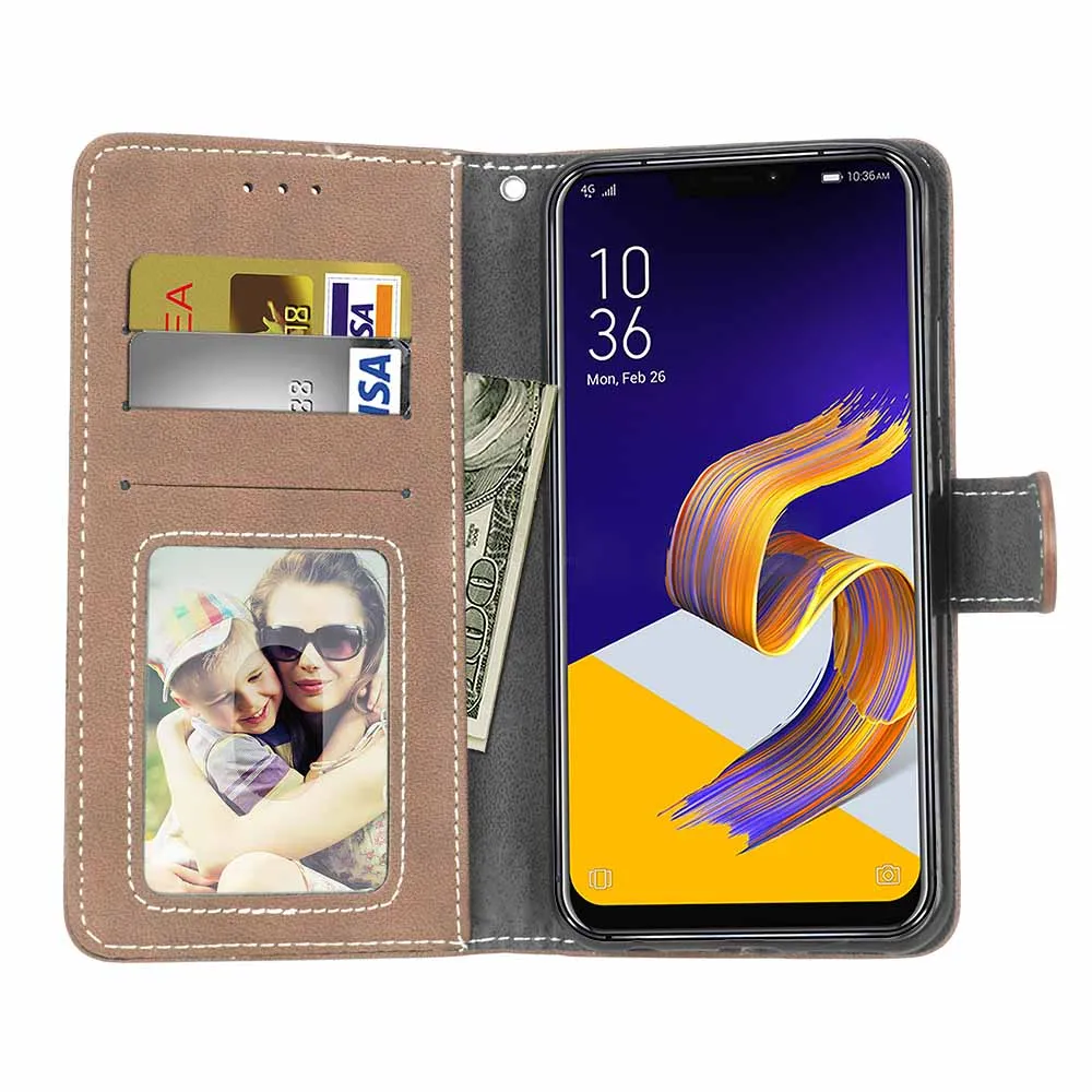 Чехол-Кошелек для Asus Zenfone 5z ZS620KL Zenfone5 ZE620KL кожаный Pegasus 4s | Мобильные телефоны и