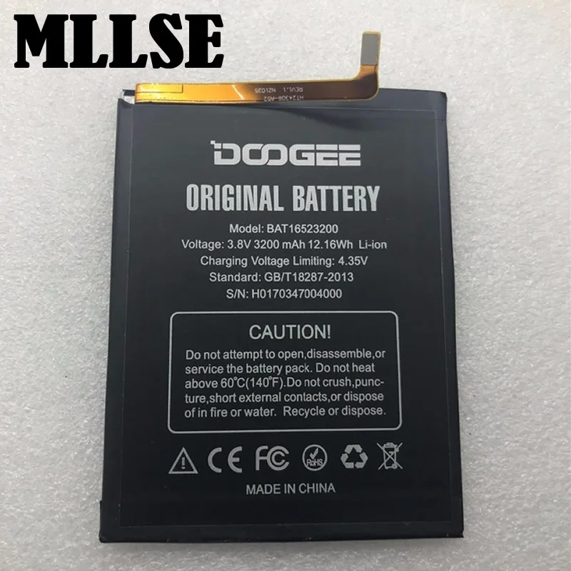 BAT16523200 BAT16514300 F5 BL5000 T6 батарея Для DOOGEE Doogee Y6 MAX Y6C PRO батареи для мобильного телефона +