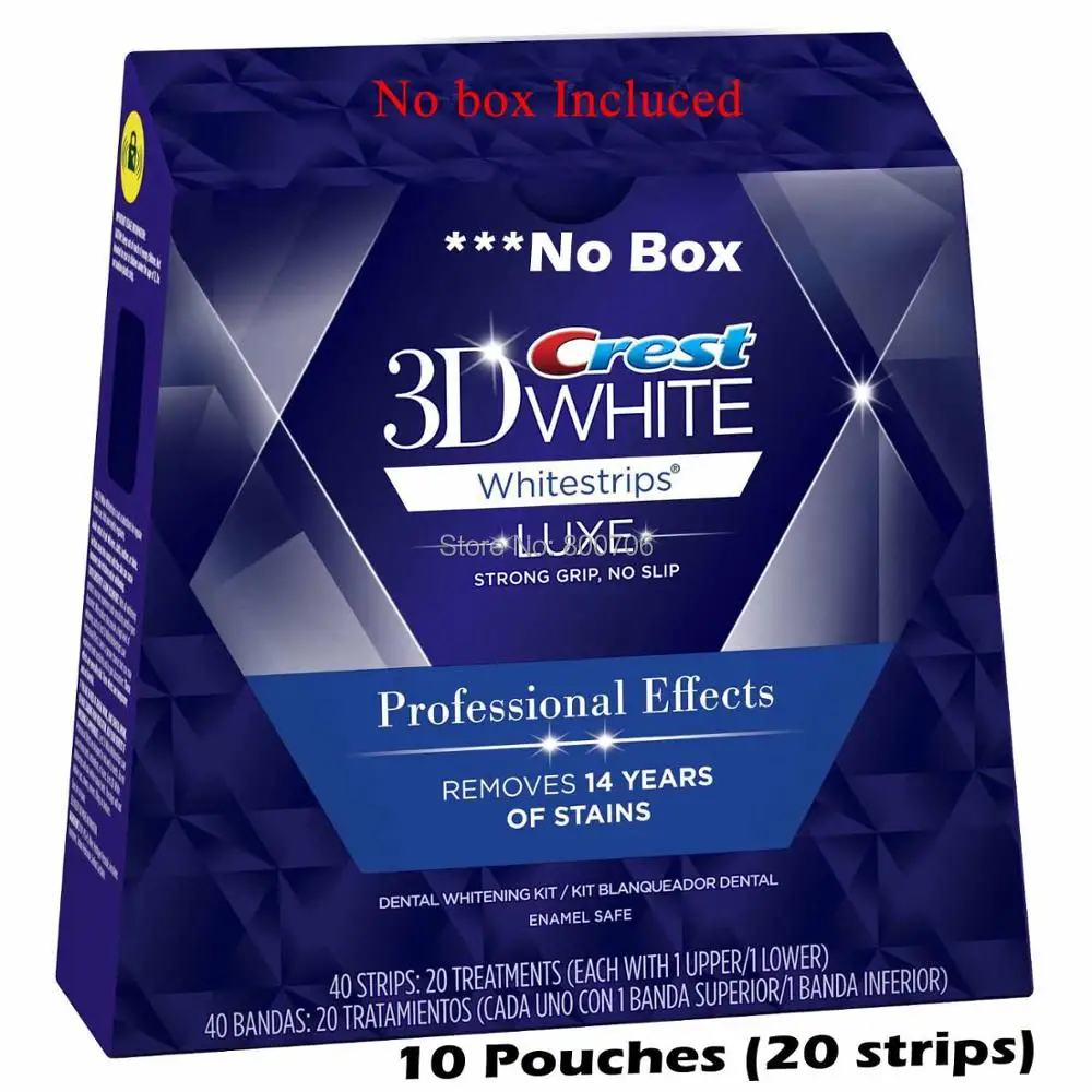 Crest whitebands 3D Professional Effect LUXE 10 карманов (20 полосок) до 11 ноября | Красота и здоровье