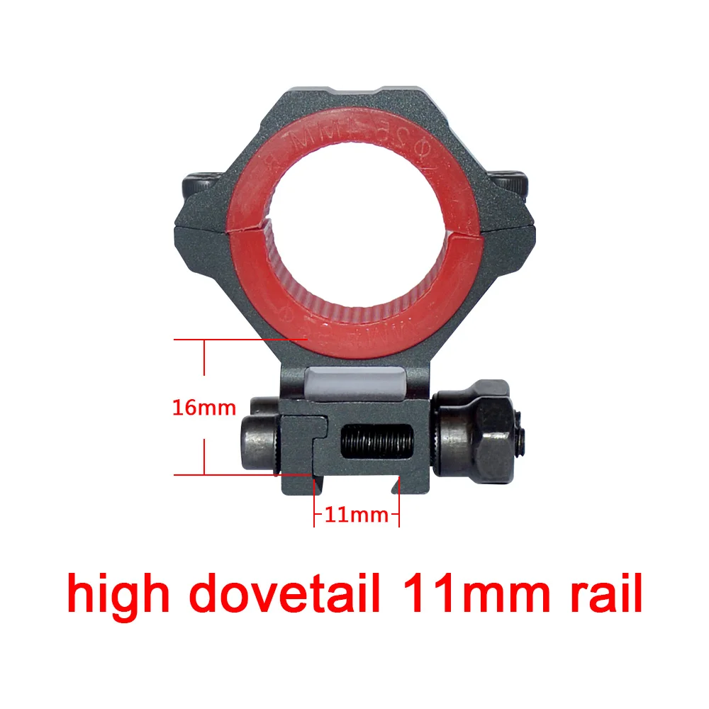 Дискавери HD 5-30X56 SFIR FFP Высокая точность дальность съемки Riflescope 34 мм трубка оптический прицел первый фокальный самолет ультра широкий - Цвет: high 11mm mount