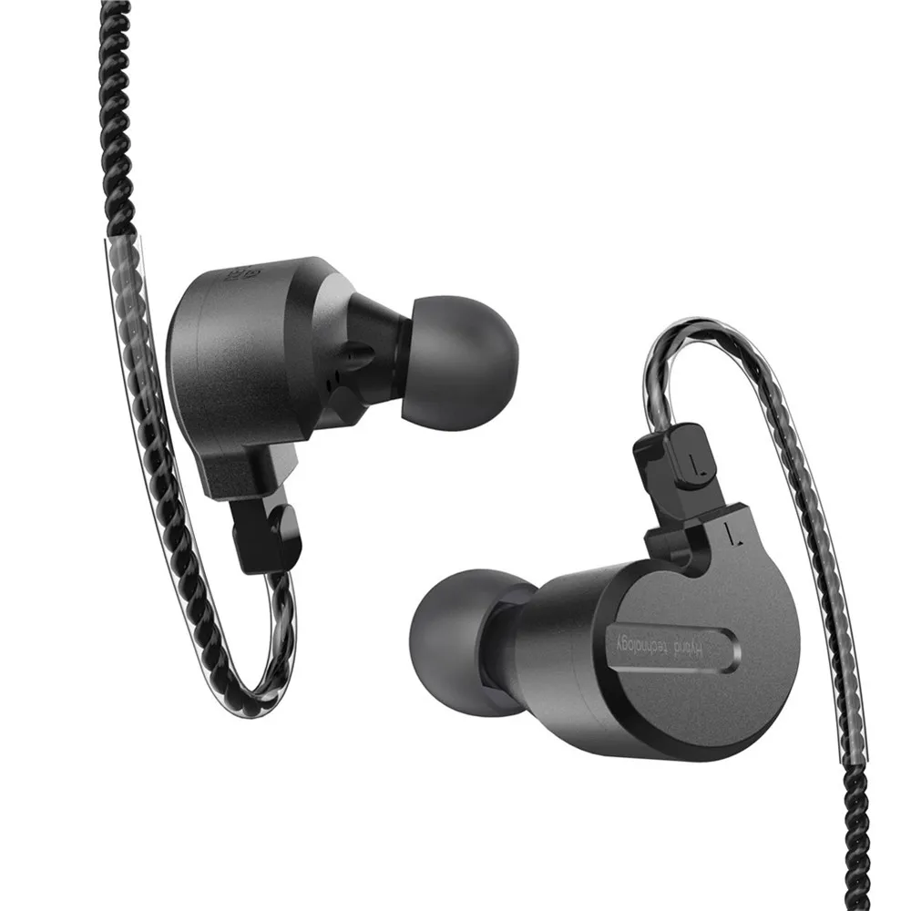 Тройные наушники для водителей BQEYZ KB1 1DD 3BA Hi Fi стерео металлический корпус съемный