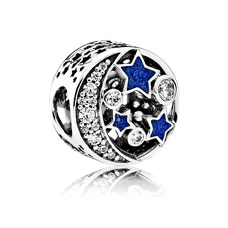 X043 Fit Pandora, женские браслеты и браслеты, сделай сам, ювелирные изделия, подарки для женщин, горячая Распродажа, вечерние, бусины, надеюсь, цветы, любовь, сердца, хрустальные подвески - Цвет: X043