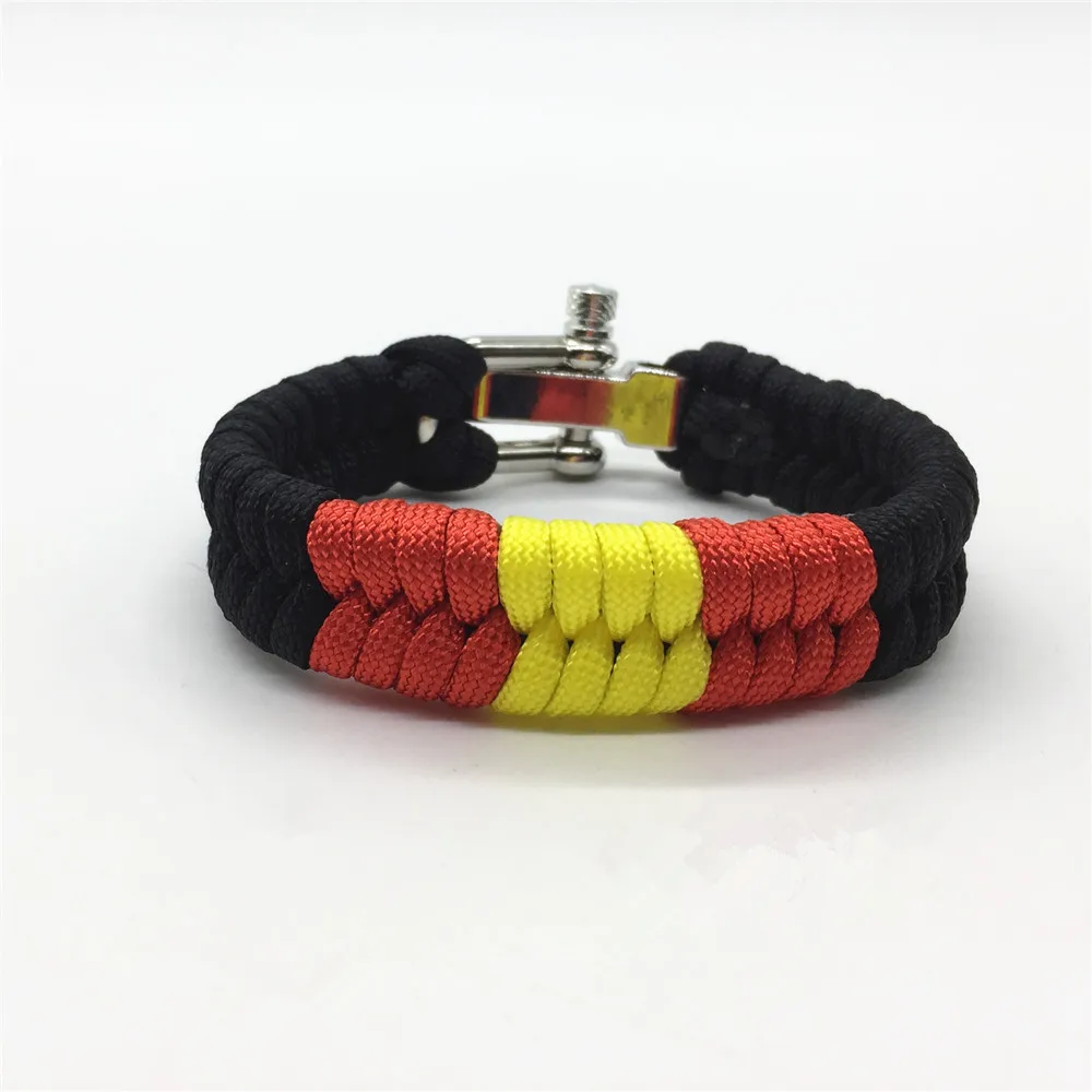 Стиль 550 браслет для выживания paracord лента бразильский jiu-jitsu браслет