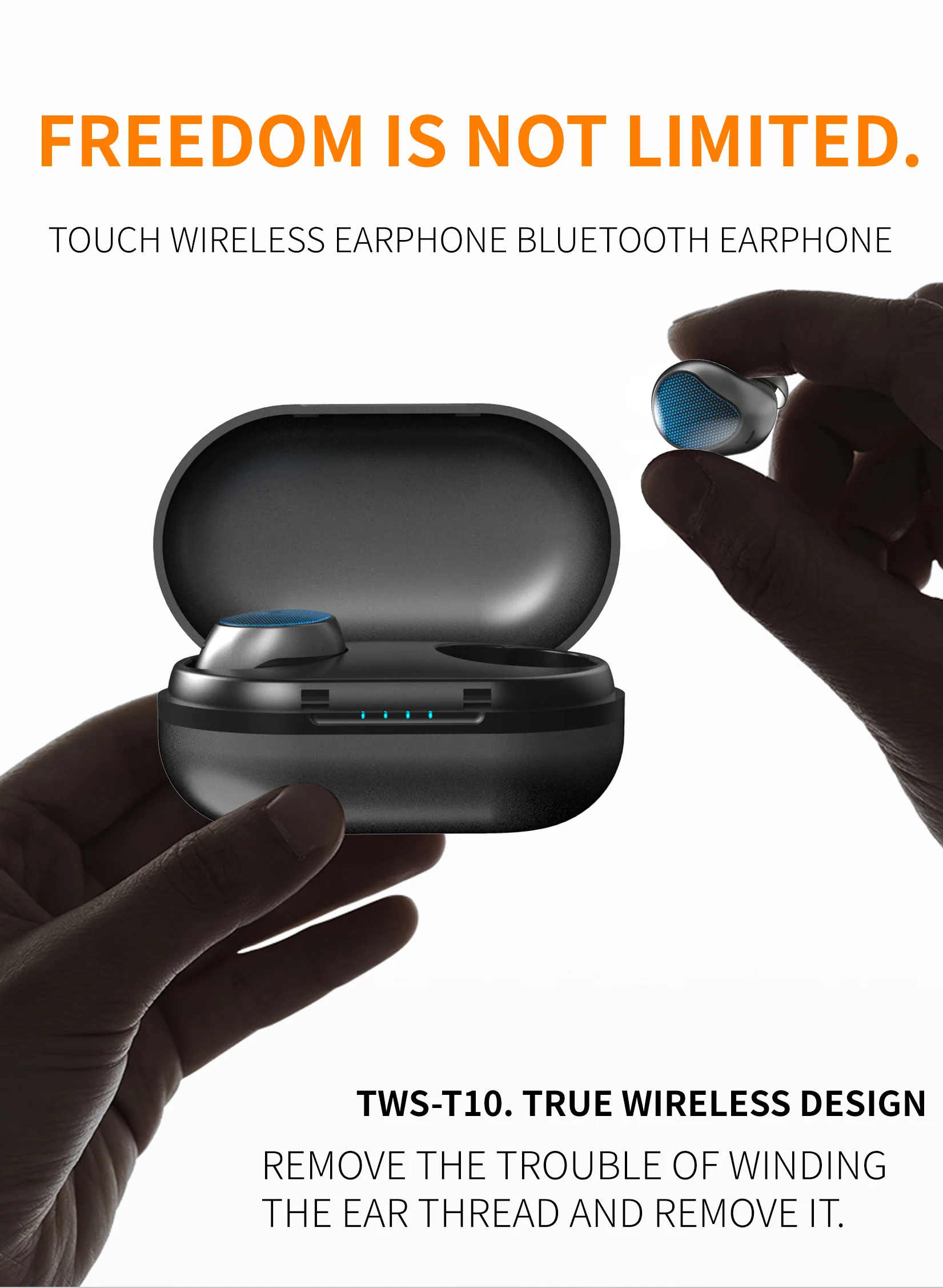 YINYOO Bluetooth 5 0 TWS беспроводные наушники Blutooth с шумоподавлением IPX7 водонепроницаемый
