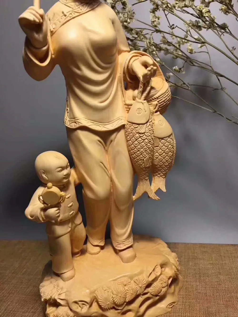 Boxwood carvings домашняя мебель ремесла народная таможня домашние жены девочки и