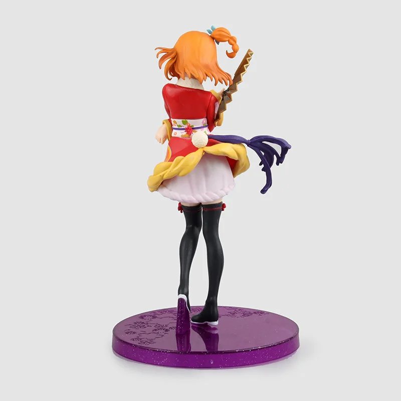 Аниме Love Live! Школьный идол проект Kousaka Honoka с веером Сексуальная ПВХ экшн фигурка