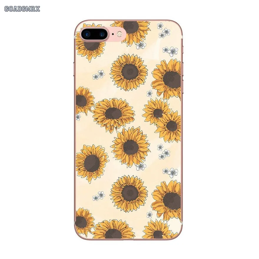 Чехол из ТПУ Pretty Daisy Sunflower для Xiaomi Redmi 2 S2 Note 6 7 6A Mi 8 Lite 9 SE Pro Max 3 Mix S Pocophone F1 | Мобильные