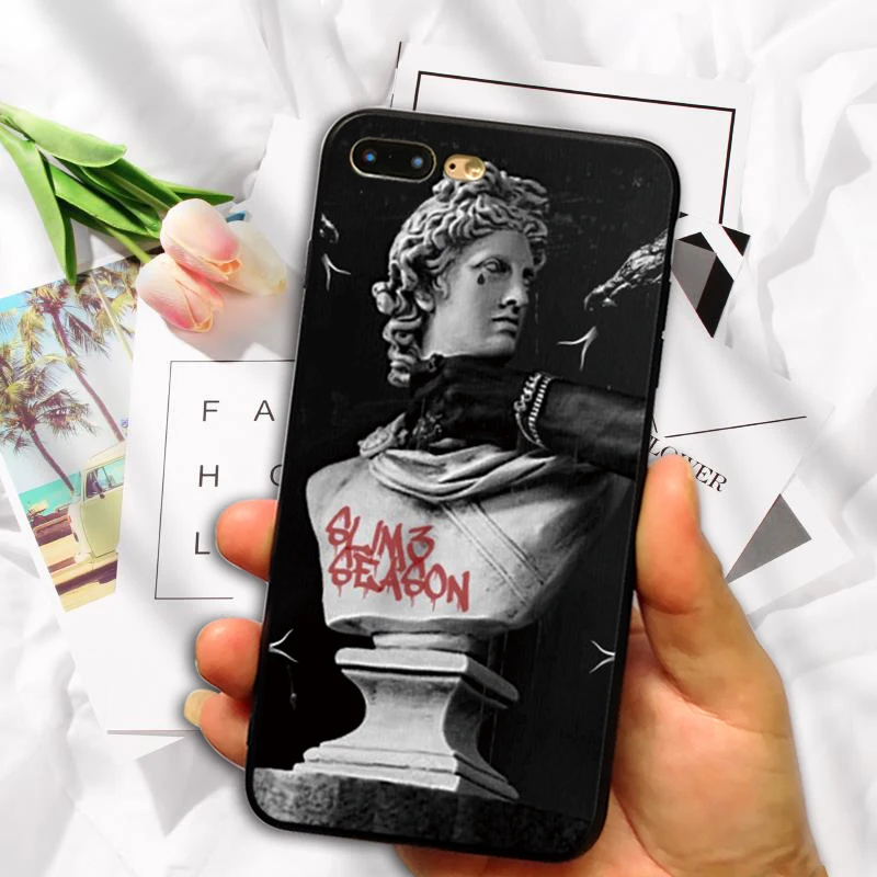 Мягкий силиконовый чехол Young thug thugger ss3 David Art Для IPhone 5 Se S 6 6s Plus 7 8 X XS R Max 11 pro |