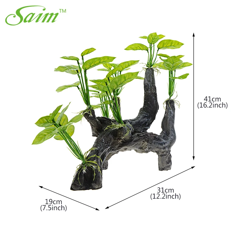 

Aquarium Plants Decoration Acuario Artificial Plant Arched Tree Roots Aquatic Plants Aquarium Accessories Fish Tank Decoration
