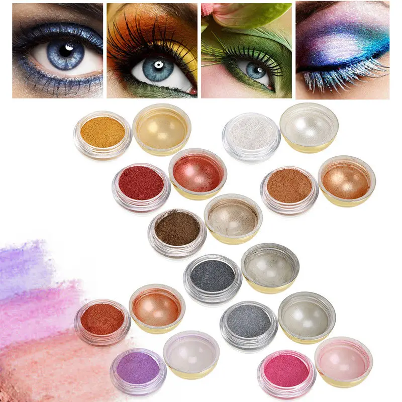 Новинка пудра для век Anmas Rucci с шиммером и жемчугом косметика пигмент макияж тени