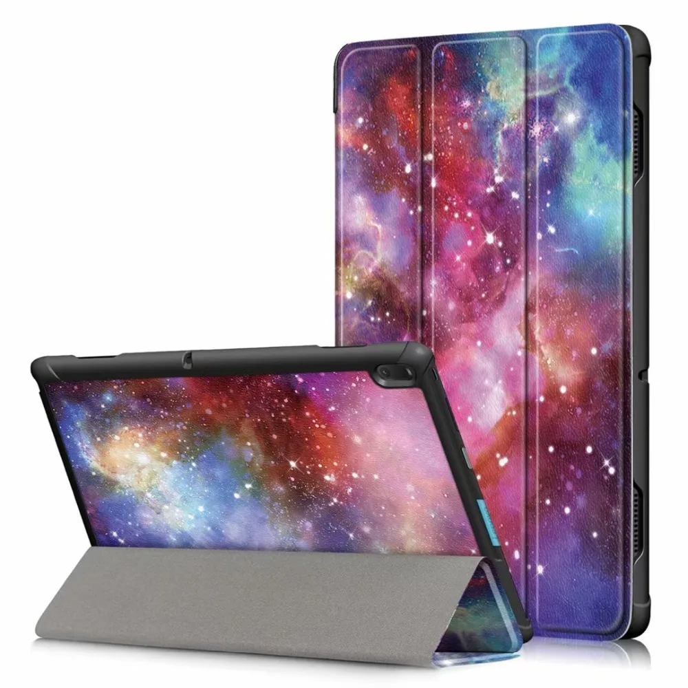 Ultra Slim Sleep Wake Case for Lenovo Tab E10 X104F Tablet Smart Magnetic Stand PU Leather Cover E 10 X104 Shell | Компьютеры и офис