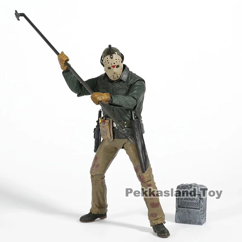 NECA Friday the 13th Part VI: Jason Lives ПВХ фигурка Коллекционная модель игрушки