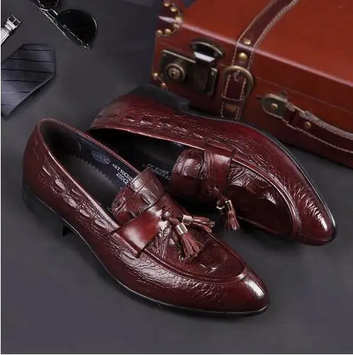 New Arrival Genuine leather Men Shoes Spring and Autumn Fashion Casual Black Business Oxfords | Обувь