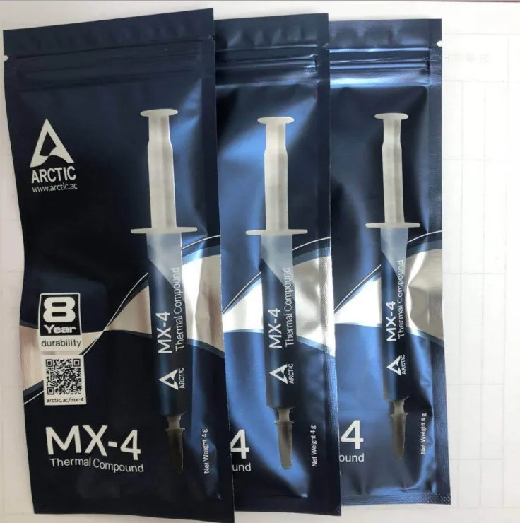 ARCTIC MX 4 4g процессор Intel процессорный кулер вентилятор охлаждения Тепловая смазка