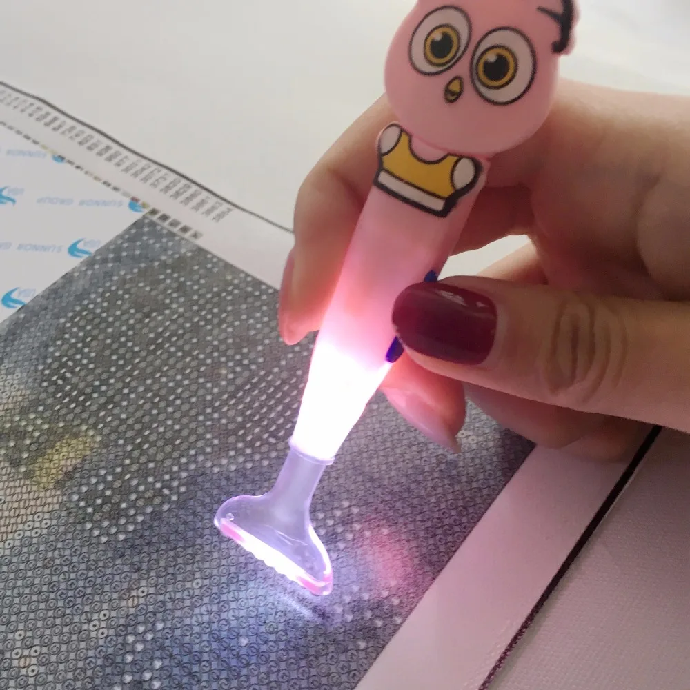 5D DIY алмазная живопись инструмент для вышивки крестиком сверкающая ручка с