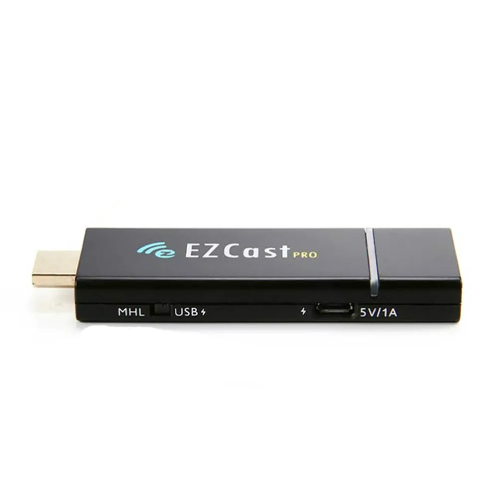 Ezcast Pro Chrome Литой ТВ Stick MHL/HDMI ключ 2x DDR3 Mini PC полосой пропускания Wi Fi трансивер 4 Сплит