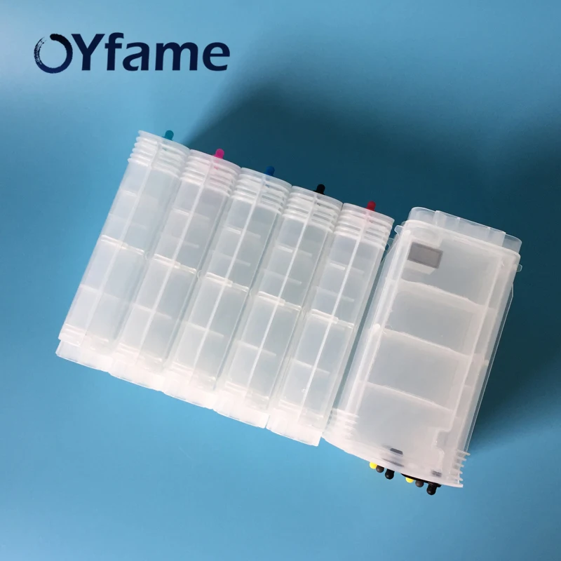 OYfame для HP70 картридж 130 мл пустой многоразовый принтера HP Z2100 Z5200 Z5400 8 видов цветов с