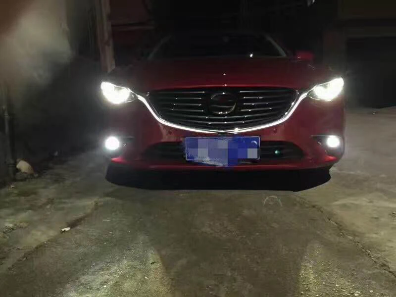 Для Mazda 6 Atenza 2016 2017 2018 решетка DRL Контур светодиодный Ширина светильник сигнала
