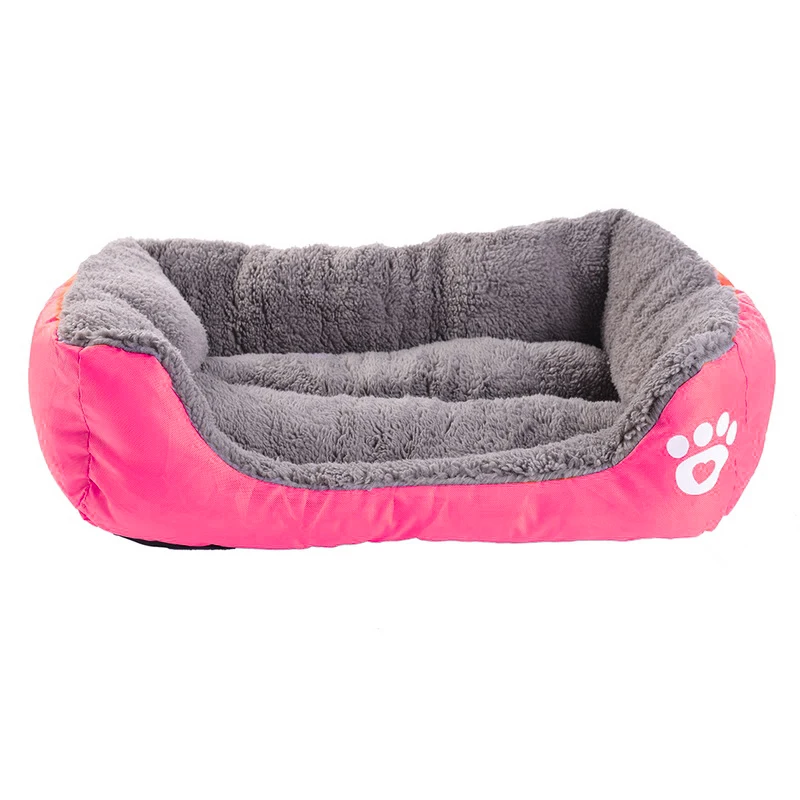 C Hoomall собачья кровать для маленьких, средних и больших, автоматический поводок для собак, дом, теплый хлопок, щенок, кошка, кровать для чихуахуа, собачья кровать, товары для домашних животных - Цвет: C