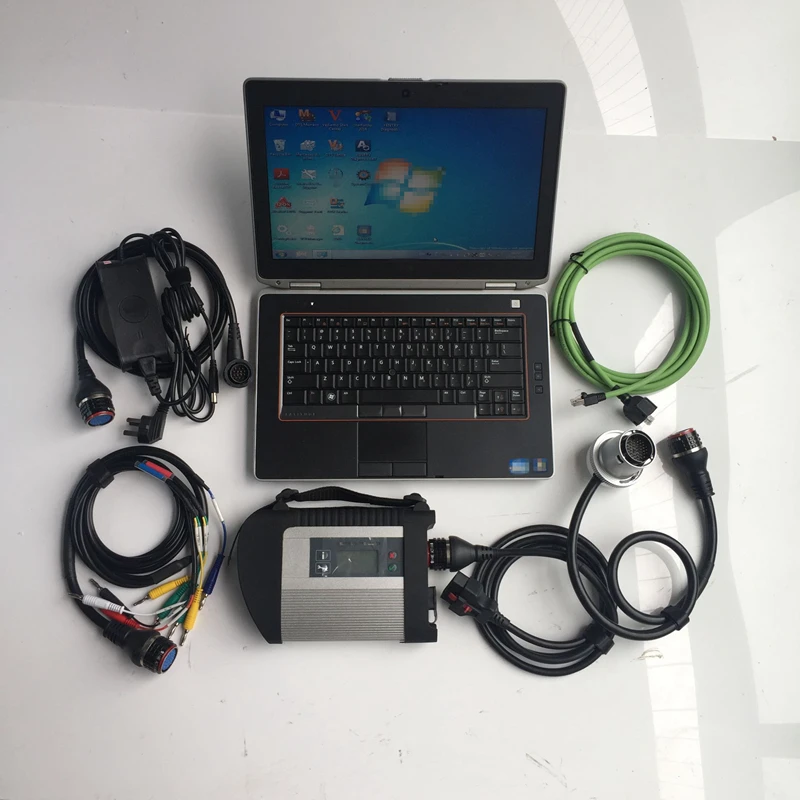 

Professional Diagnostic MB Star C4 with i5 E6420 90% New laptop +360gb SSD V2023.06 software program Free Shippin