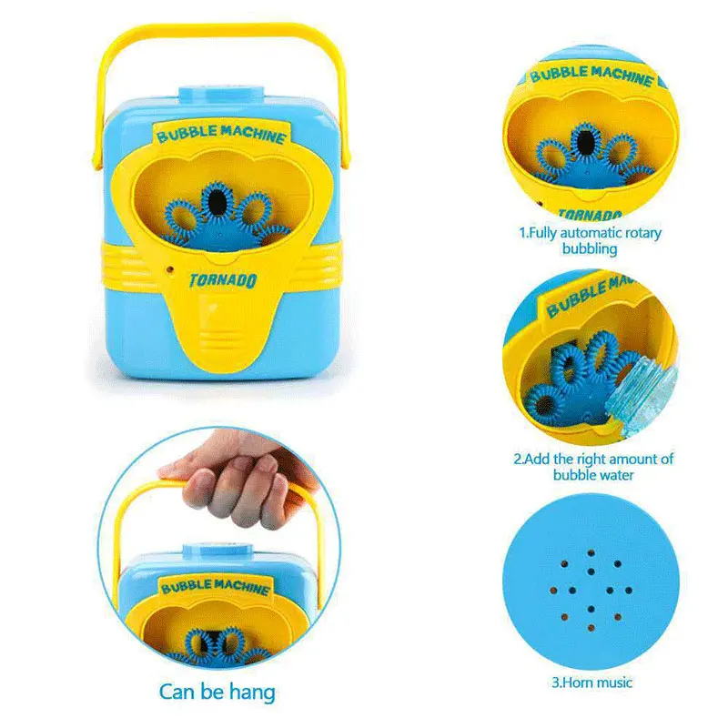 

Beyblade Fully-Automatic Water Blowing Toys Bubble Soap Bubble Blower Outdoor Kids Toys For Children juguetes brinquedos