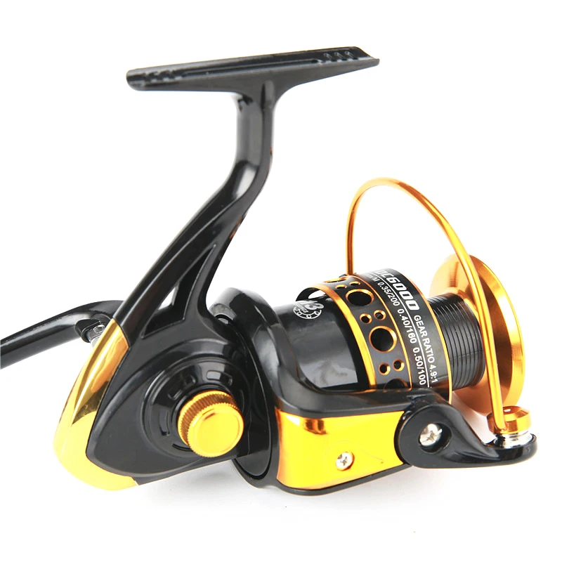 DC1000-7000 Series 13BB Spinning Fishing Reel Drag High Speed Metal Spool Fresh Salt Water Sea Carp Pesca | Спорт и развлечения