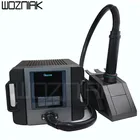 Быстрая Интеллектуальная паяльная станция с горячим воздухом TR1300A, мобильный телефон, ремонт, Сварка горячим воздухом 1300 Вт, сенсорное управление