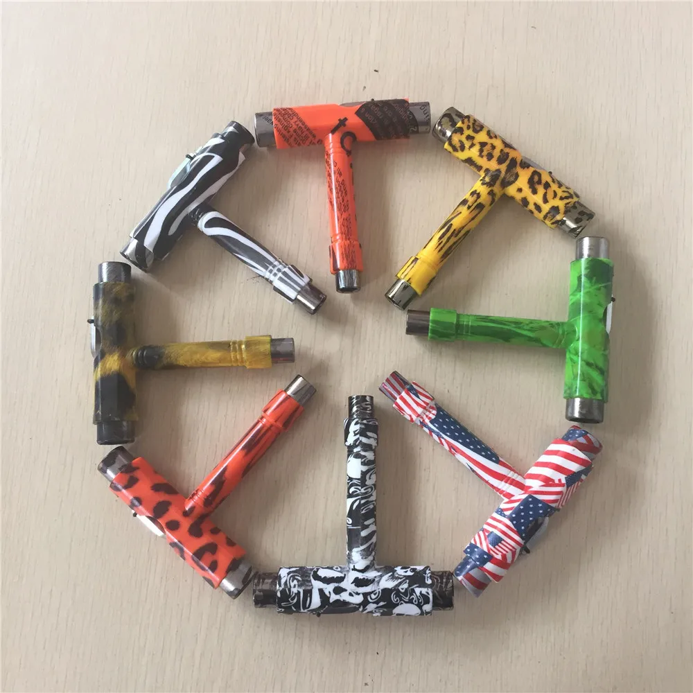 Новые инструменты для скейтбординга с рисунком роликовых коньков L клавишей и 3