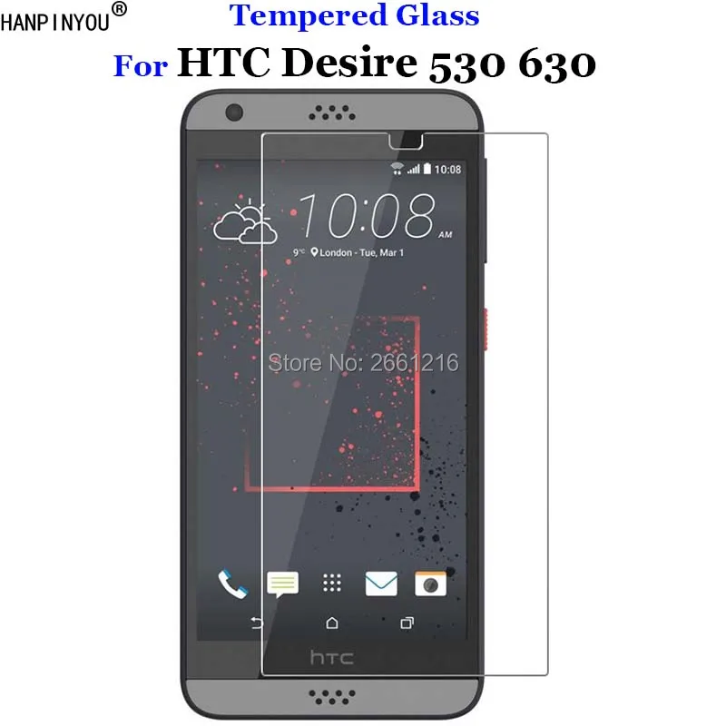 

Для HTC 530 630 закаленное стекло 9H 2.5D Премиум Защитная пленка для экрана для HTC Desire 530 630 5,0"
