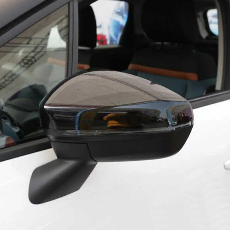 Tonlinker Внешняя Автомобильная крышка зеркала заднего вида Наклейка для Citroen C3 AIRCORSS-19 автомобильный Стайлинг 2 шт. ABS Хромированная наклейка