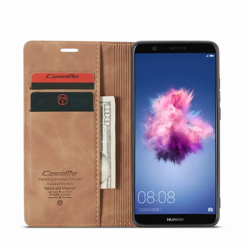 Для huawei P умный чехол флип-чехол huawei Honor 9 Lite чехол Luuxry кожаный кошелек чехол для телефона Магнитный для huawei P Smart