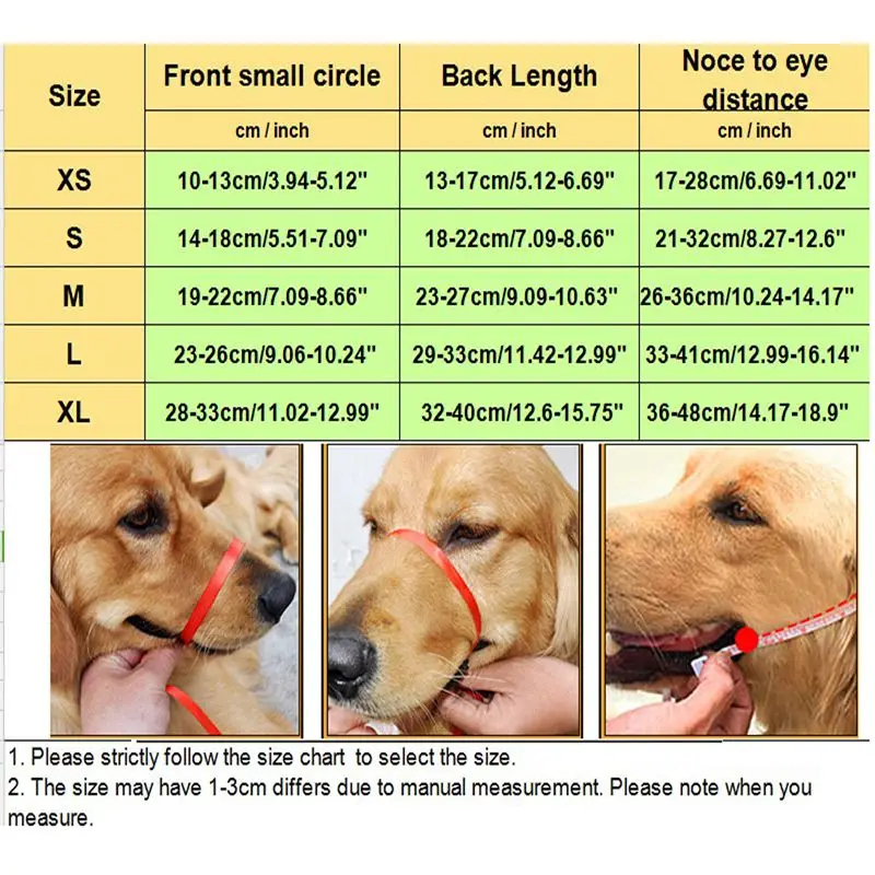 Маска для домашних питомцев с защитой от укусов Регулируемая кожаная намордница
