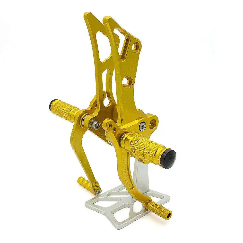 Комплект задних подножек для мотоцикла MFS Регулируемые подножки Yamaha FZ1 FZS1000 Fazer FZ8