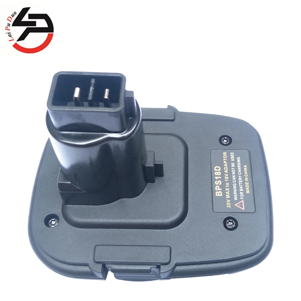 

Адаптер BPS18D для батареи Black & Decker 20 в, литий-ионный аккумулятор 20 в, для аккумуляторов DC9096, DC9098, DE9096, 18 в