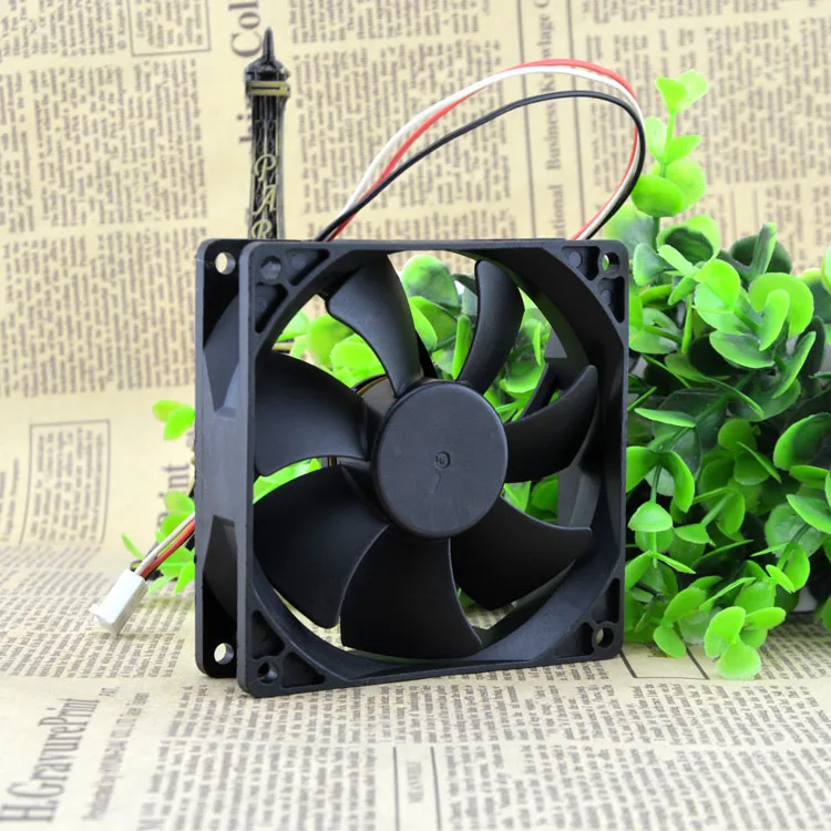 

Free Delivery. F9025B12HB 12 v 0.3 A 9 cm 9025 3 line big air volume chassis cooling fans