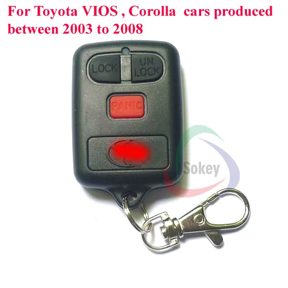 Бесплатная доставка ToyotaCorolla Vios Автомобильный ключ Camry автомобильный