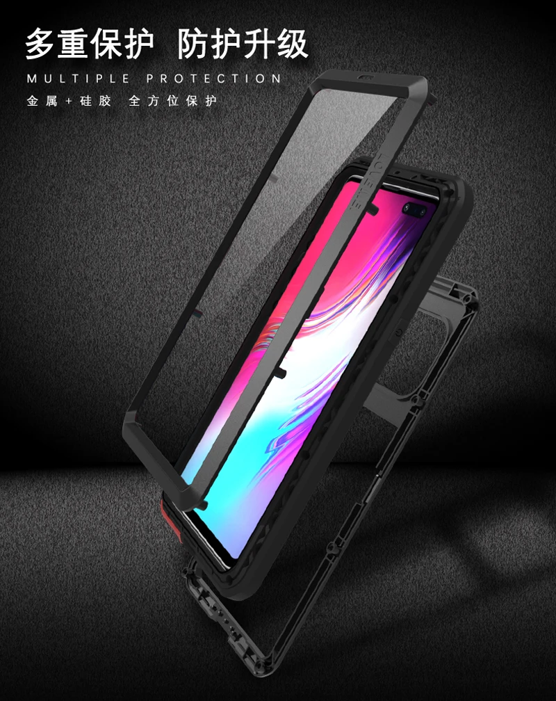 Открытый спортивный противоударный бронированный чехол для samsung Galaxy S10 Plus S10E 5G 360 Полный корпус защитный чехол для samsung S10E чехол E o
