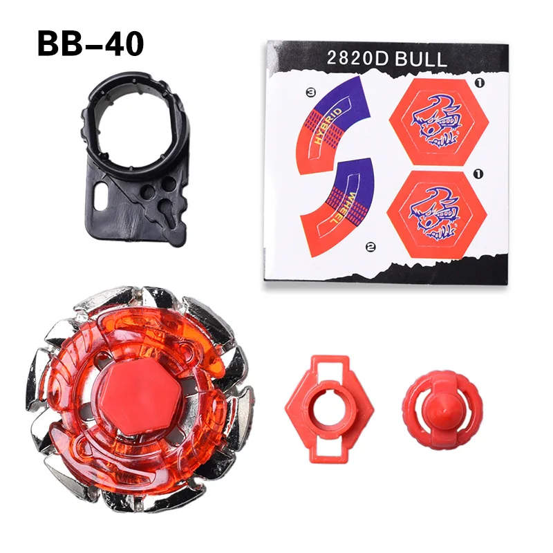 Отправка случайным образом 8 spin top+ 1 пусковая установка) Beyblade Metal Fusion 4D пусковая установка 24 различных стилей Fury Brinquedo Рождество