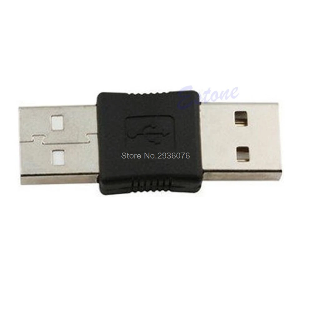 2020 Новый USB 2 0 папа к Мужской Шнур кабель муфта адаптер конвертер соединитель