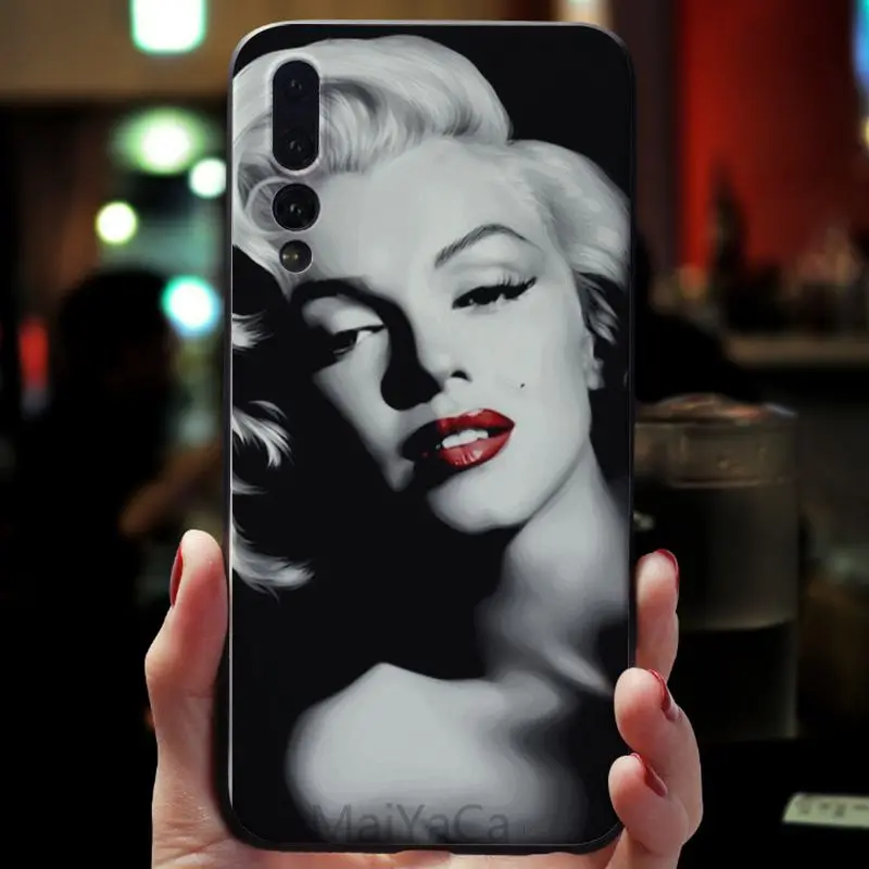Babaite для coque honor 8X Мэрилин Монро ТПУ Мягкий силиконовый чехол телефона Huawei P9 P10 P20