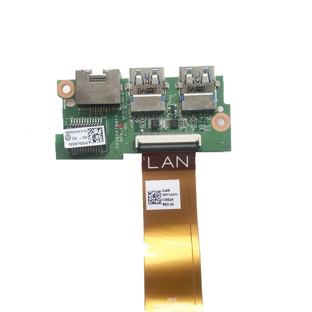 Для HP P70-A P75-A USB LAN плата с кабелем DA0BDATB8F0 3PBDALB0040 Полная проверка Бесплатная