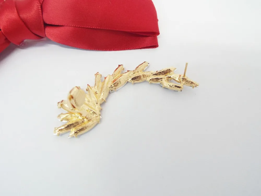 1 шт. зажим для правого уха Модные хрустальные горячие серьги ювелирные изделия