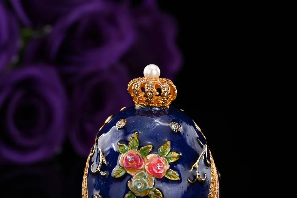 QIFU Новое поступление синий qifu faberge яйцо ремесло