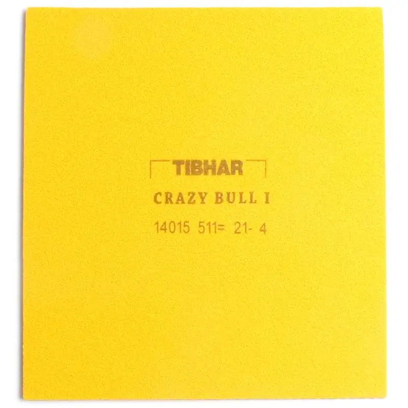 Оригинальная резинка Tibhar CRAZY BULL I для настольного тенниса 40 + игр из нового
