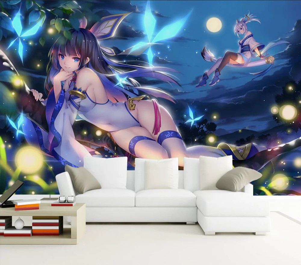Decorative wallpaper Game characters theme background wall painting | Обустройство дома