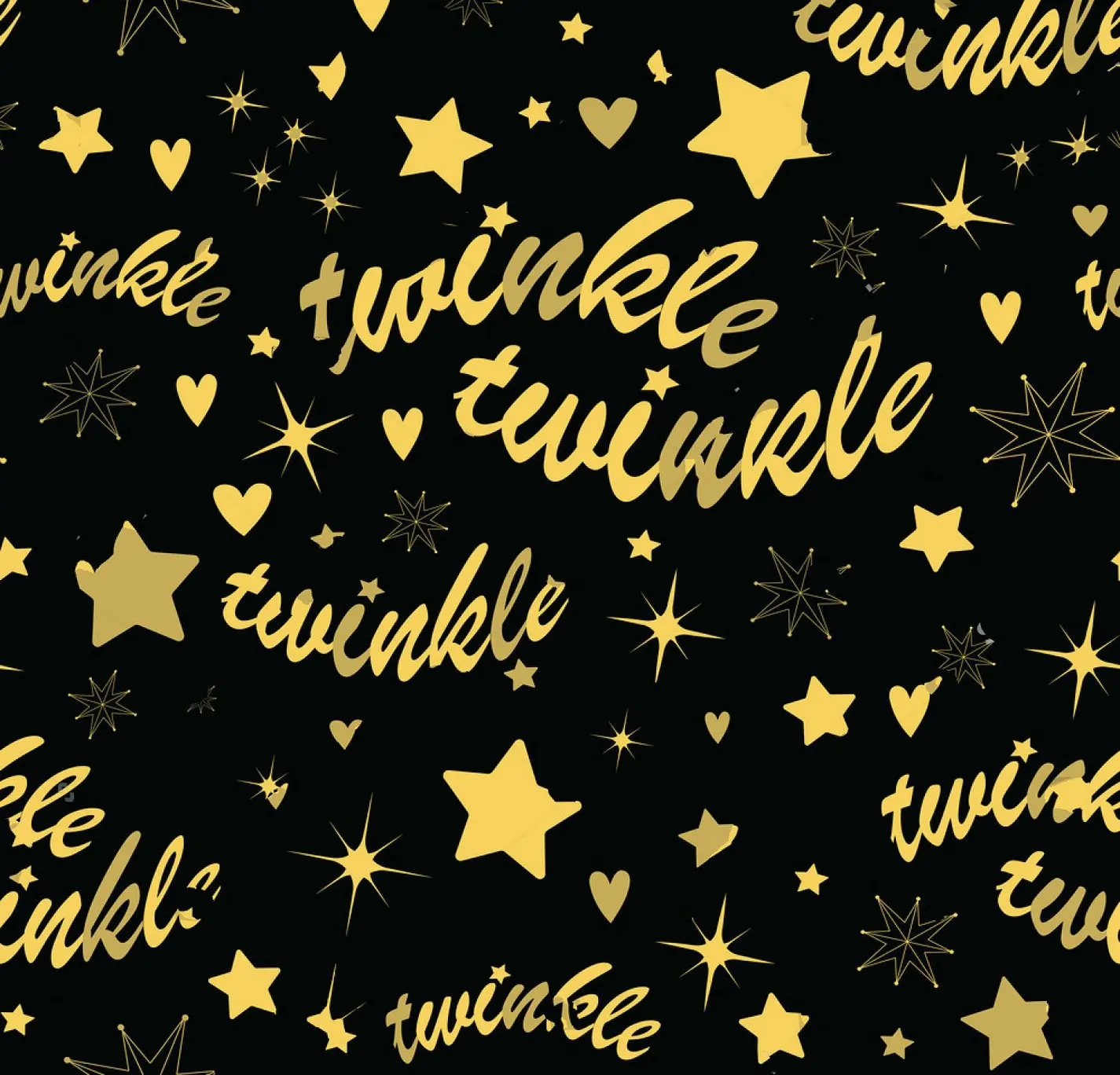 

Twinkle Twinkle little star Gold Lettering Winter Holidays photo backdrop Computer print party background