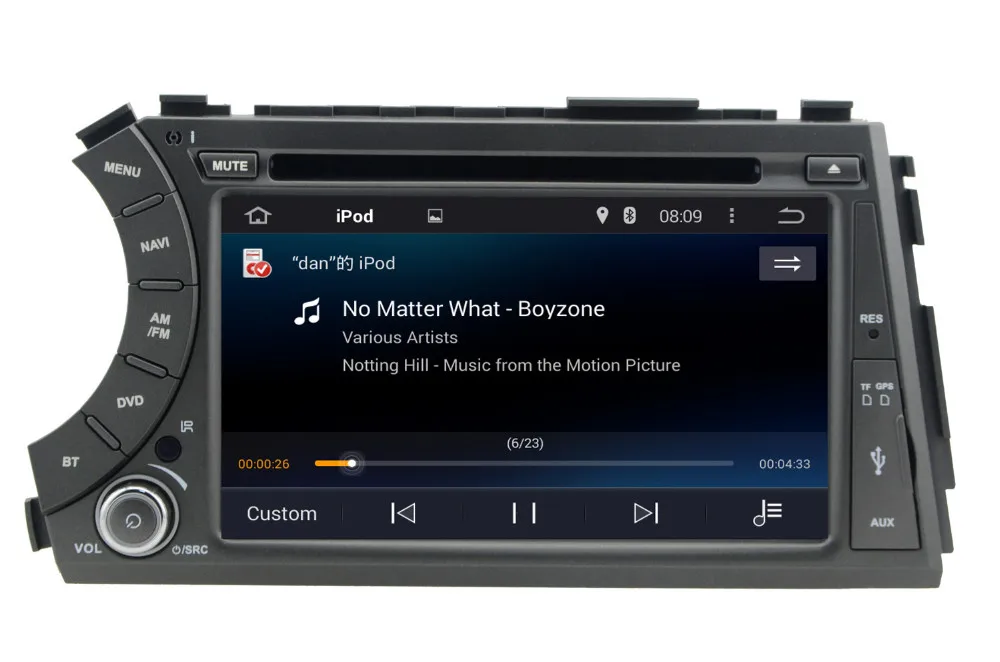 2din Android 7 1 автомобильный dvd gps для Ssangyong Kyron Actyon 3G Wifi BT поддержка dvr OBD2