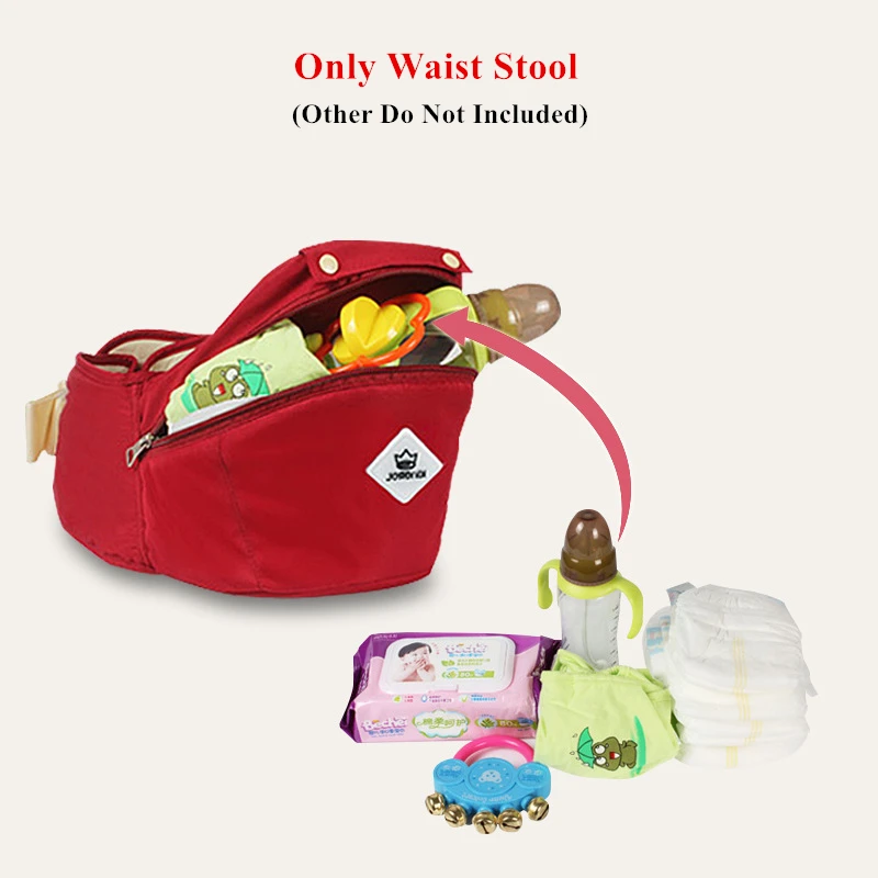 Only Waist Stool Многофункциональный Открытый кенгуру с талии стул сумка для хранения младенческий Хипсит Регулируемый обертывание 20 кг эргономичный малыш Слинг - Цвет: Only Waist Stool