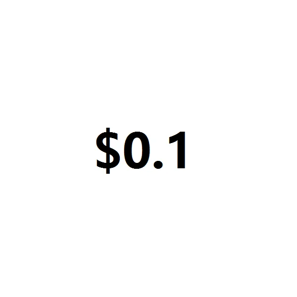 

0,1 долл. США
